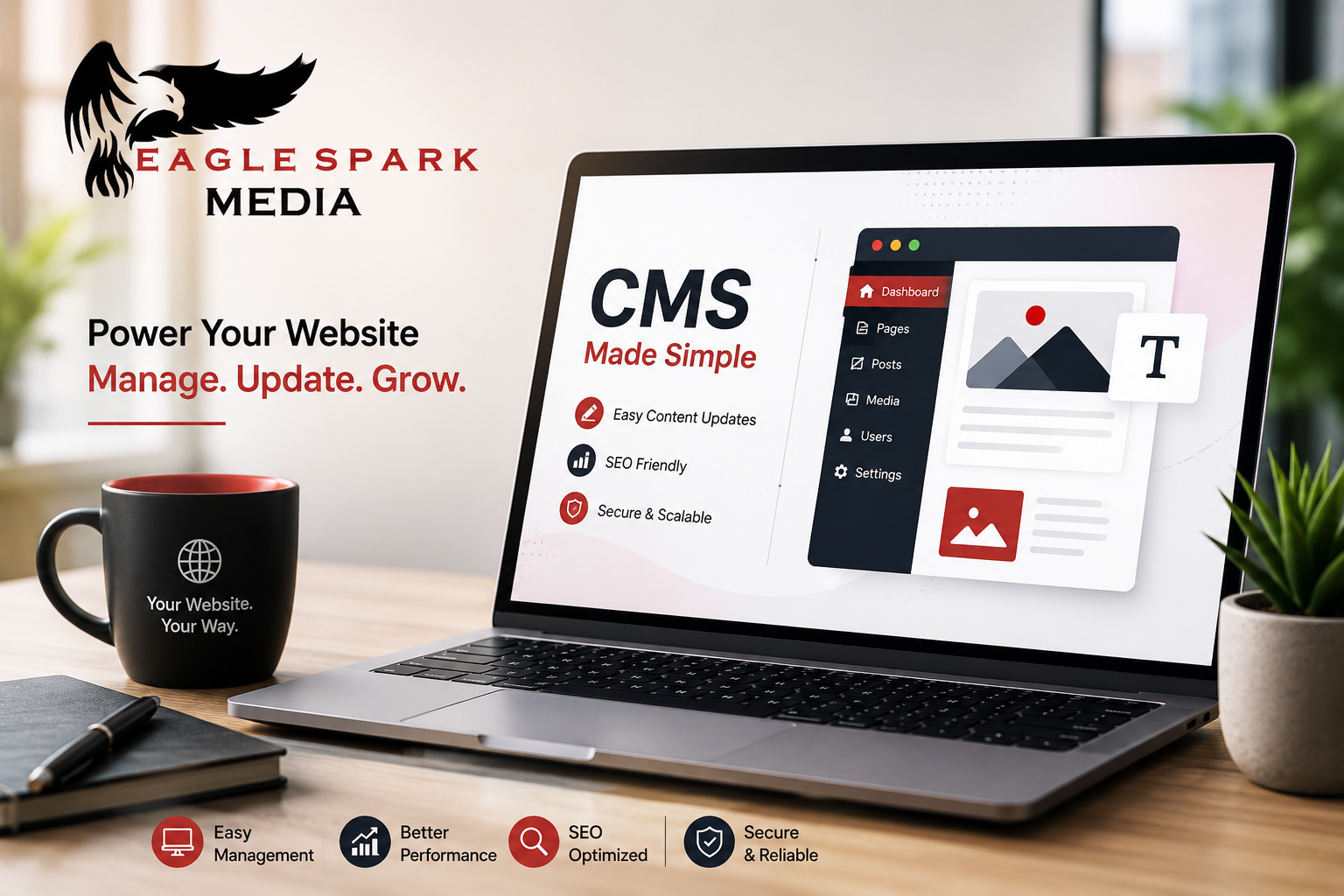 Digital Marketing Agency in Varanasi Recommends a Content Management System for Your Website